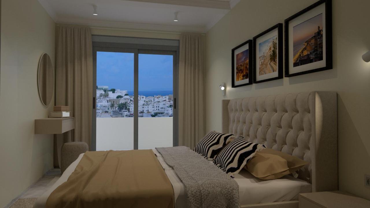 Appartement De Luxe, Vue Kasbah De Tanger Et Mer Extérieur photo